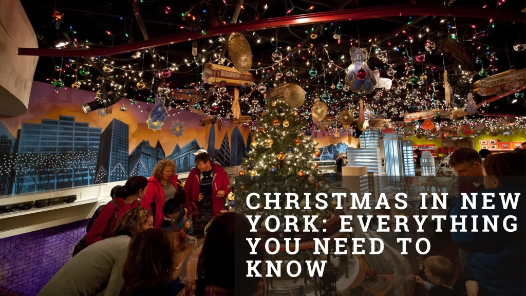 Experience Christmas in New York City.