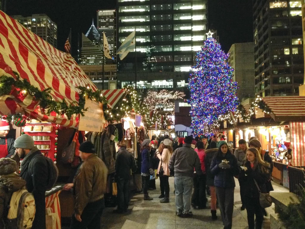 New York City Christmas Market.