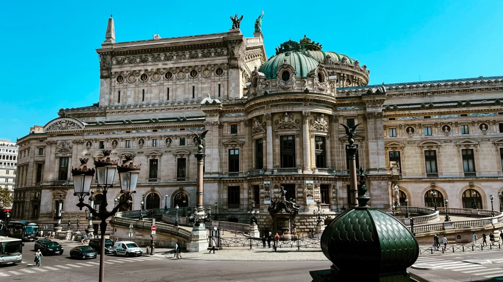 View of the Opera Garnier.