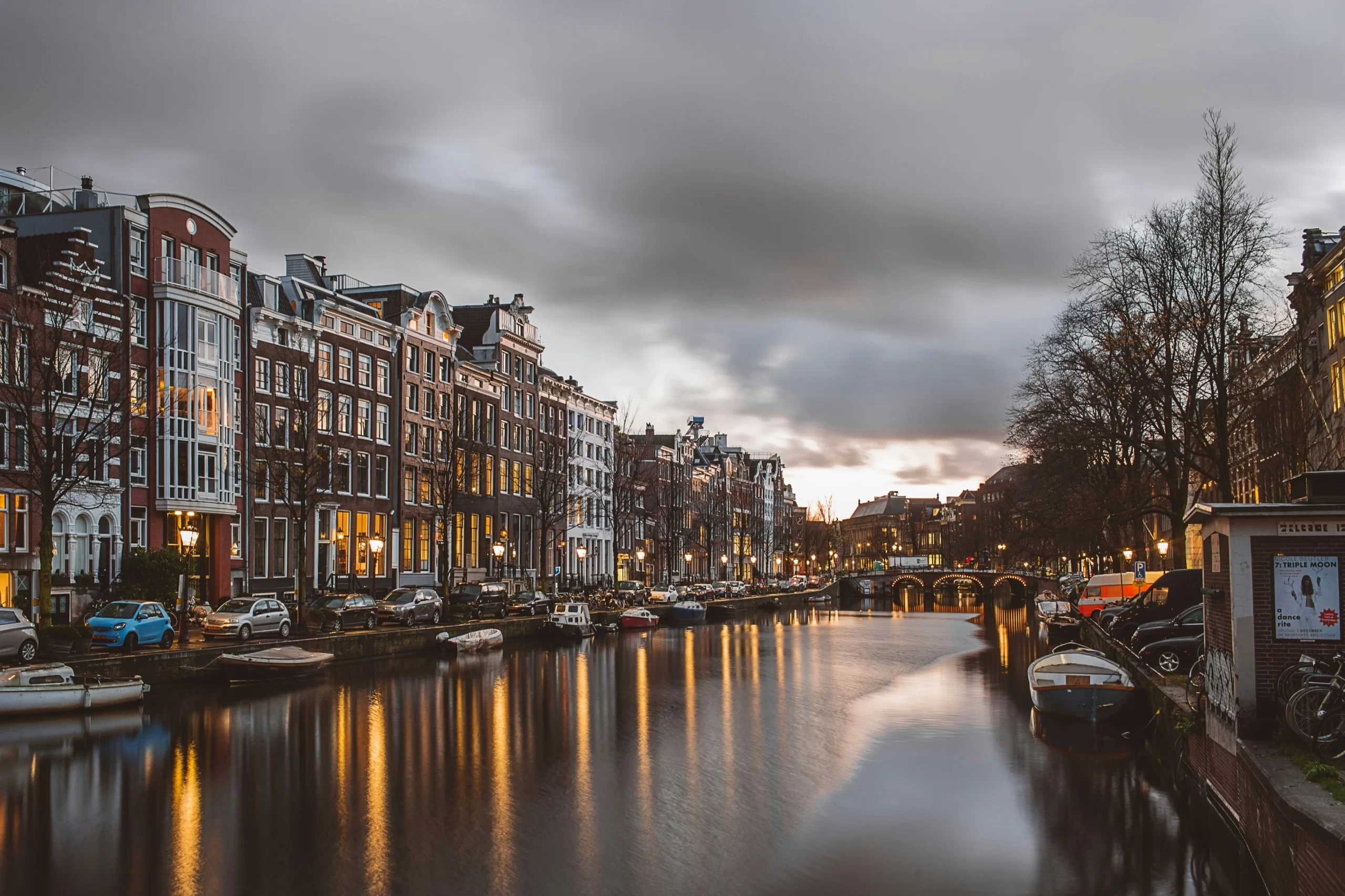 Canal in Amsterdam